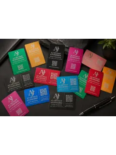 Custom Engraved Aluminum Cards .2 mm